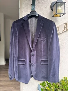 SAKS FIFTH AVENUE - VELVET Mens 44 R Blazer Jacket - Picture 1 of 14