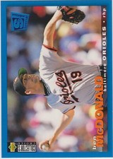 1995 Collector's Choice SE Blue Ben McDonald #159 Baltimore Orioles Baseball