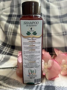 Champú y tratamiento de biotina de romero para cabello más fuerte - Picture 1 of 5