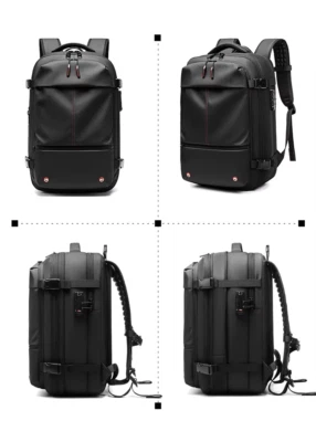 Reise Rucksack, Vakuum Rucksack, als Handgepäck zugelassen,  mit Vakuumpumpe - Bild 1 von 4