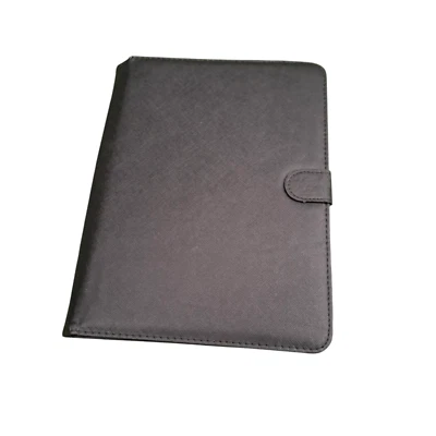 Universal Tablet Case 9-11 Inch Black Faux Leather Magnetic Stand Secure Claw - Image 1 of 4