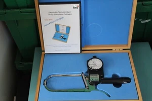 MEDIFLEX HARPENDEN SKINFOLD CALIPER BATY SFC-1000 + STORAGE CASE - Picture 1 of 10