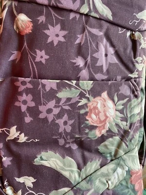 Laura Ashley Bedskirt OLIVIA Western California King Ruffled Floral New - Image 1 of 4