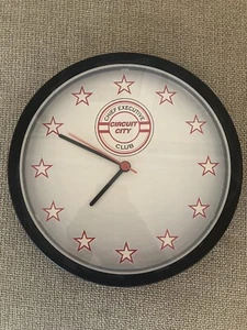 CIRCUIT CITY Chief Executive Club Clock Battery Operated Vintage - Picture 1 of 3