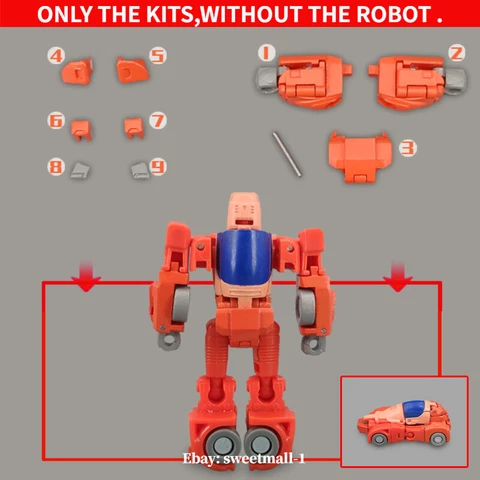 New Replace Arm Skirt Armour Filler Upgrade Kit For SS86 Wheelie-GO BETTER Cover