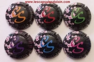 6 BELLES CAPSULES CHAMPAGNE ACAMUS SARTORE RECTO VERSO 2022 REF N°41 a 41e NEWS - Imagen 1 de 2