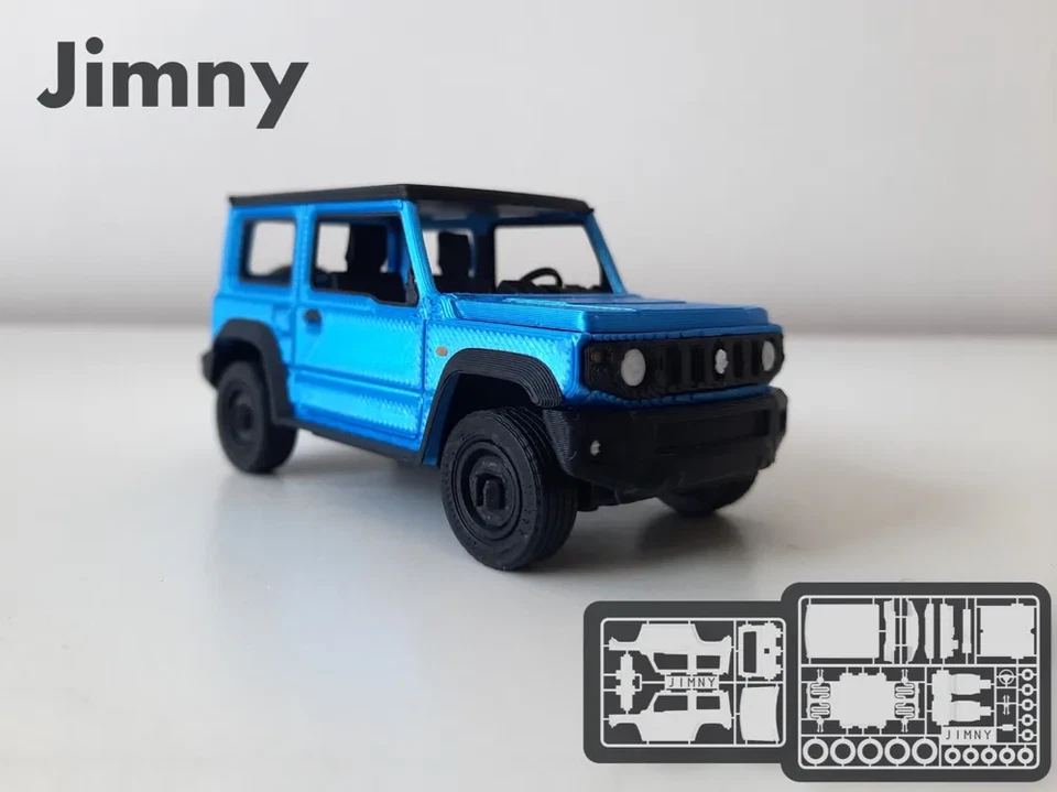 Suzuki Jimny Kit Tarjeta Escala 1/32 Modelo Coche Juguete Coleccionable Regalo Niños Adultos Foto 1 de 4
