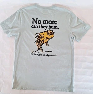 Dr. Seuss Stance The Crew T butterweiches Baumwollshirt Cartoon Lorax Fisch Gr. Large - Bild 1 von 6