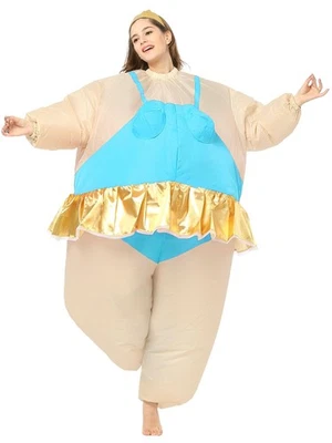 Disfraz de Bailarina Inflable Adultos Inflable Sumo Grasa Bailarina Traje para Hallowee... Foto 1 de 4