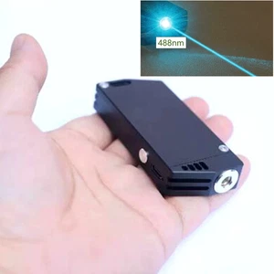 488nm Mini Blue Laser Light Laser Module TYPE-C Direct Charged /Torch/Continue - Picture 1 of 6