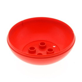 1x Lego Duplo Animal Egg Shell Red Base Ball Track Set 2751 9089 4129937 31367