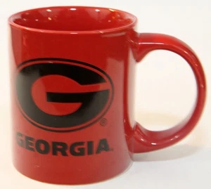 Georgia Bulldogs Ceramic Mug 10 Oz Boelter Brands Red Logo Univ Georgia Football - Picture 1 of 4