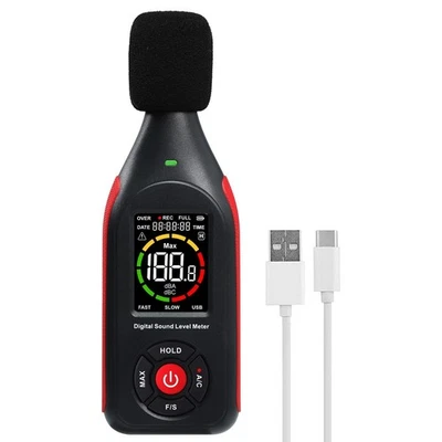 LANDTEK Decibel Meter Data Logger Digital Sound Level Meter with 31,000 Data Record &...