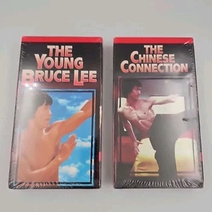 Bruce Lee 2 VHS Tapes - Good Times Home Video Volume 1 & Vol. 5 New Sealed - Picture 1 of 4