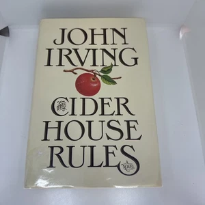 The Cider House Rules von John Irving 1985 1. Auflage Hardcover Buch DJ - Bild 1 von 6