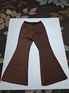 Forever 21 Damen kleine Hose Schlaghose rostfarben - Bild 1 von 16