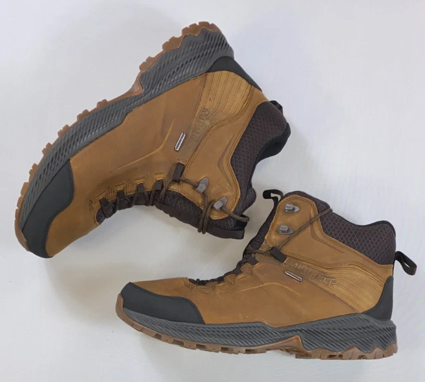 Merrell Forestbound J16495 SelectDry Waterproof Hiking Boots Brown Mens 11.5