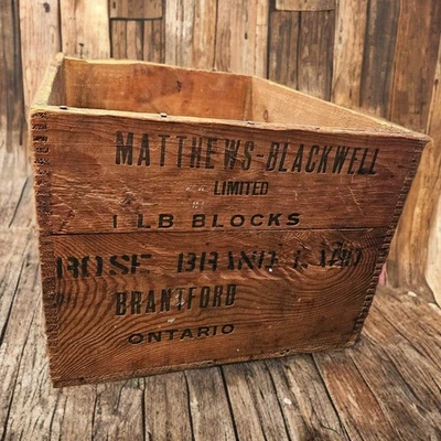 Early 19th Century Shipping Crate, Gorgeous Antique - Image 1 of 4