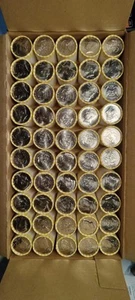 1 Roll (20 Coins): 2024-D Kennedy Half Dollar- BRILLIANT UNCIRCULATED COINS - Picture 1 of 4