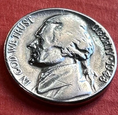 🔥1948 Jefferson Nickel D Mint Mark Very Collectible Collectors Excellent Cond. - Image 1 of 4