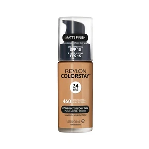 Revlon ColorStay Makeup Combination/Oily Skin Liquid Foundation 460 Macadamia - Picture 1 of 9
