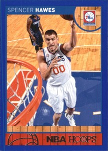 2013-14 Hoops Blue #6 Spencer Hawes 76ers S18972 - NM-MT