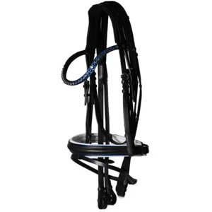 Döbert Classic Luxus Trensenzaum Blau Weiß - Bild 1 von 5