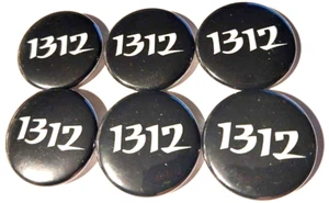 1x 1312 Button All Cats are Fußball Ultra Ultras Oi Punk Skinhead - Picture 1 of 1