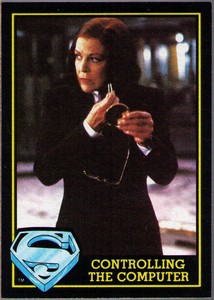 1983 Topps Superman III #76 Controlling The Computer