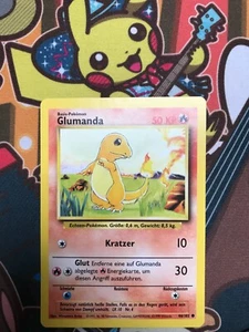 Glumanda 46/102 Base Set deutsch Pokemon Karten NM - Bild 1 von 2
