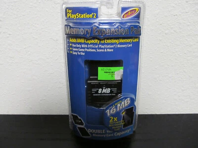 8MB PS2 Memory Card Expansion Pak For PlayStation 2 New Sealed Makes 16MB Total - Image 1 of 4