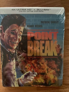 Point Break 4k Ultra HD Blu Ray STEELBOOK UHD USA import sealed - Picture 1 of 2