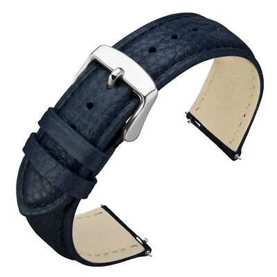 ANNEFIT Calfskin Leather Watch Band, 16mm18mm20mm22mm Quick Release Watch Straps - Image 1 of 4