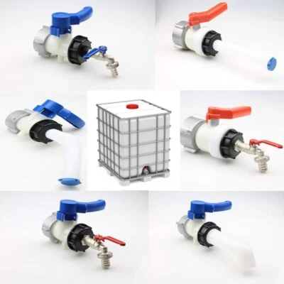 IBC Kugelhahn Klappenhahn DN50 DN80 Wassertank Absperrhahn Tank Ersatzkugelhahn - Bild 1 von 2