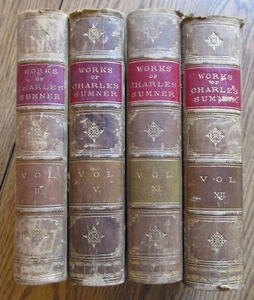Works of Charles Sumner - Lee & Shepard - 1870's - Imagen 1 de 60