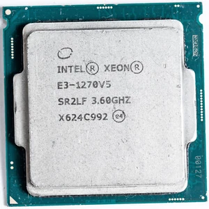 Intel Xeon E3-1270 v5 SR2LF LGA1151 Quad Core Processor 3.6GHz C232 C236 - Picture 1 of 2