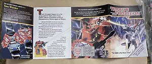 Transformers Leaflets - Picture 1 of 6