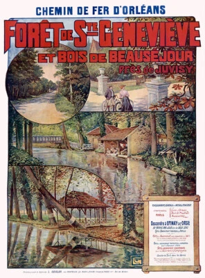 Affiche touristique - Sainte-Geneviève-des-Bois