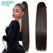 Synthetic Drawstring Fack Ponytail 30Inch Natural Extension Hairpieces For Women