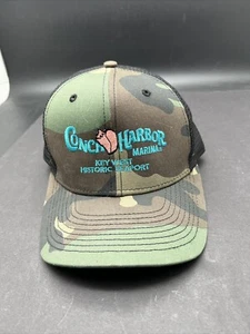 9Fifty New Era Conch Harbor Key West Historic Seaport Camo Baseball Cap Adjust - Picture 1 of 9