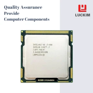 Intel Core i7-880 CPU - Socket LGA 1156 4 Cores 8 Threads 3.06 GHz 8 MB L3 Cache - Picture 1 of 7