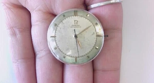 Vintage 1944 Omega 17 Jewel Automatic Swiss Movement Only. RUNS! BUY NOW! - Picture 1 of 11