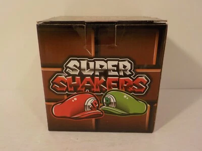 Sombreros de sal y pimienta A814 Mario Brothers Super Shakers Luigi Geek Fuel Foto 1 de 4