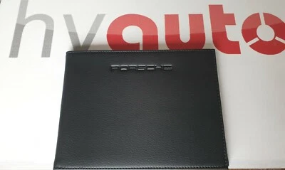 OEM Porsche Bordmappe Leder für Serviceheft Betriebsanleitung Dokumente NEU - Bild 1 von 4