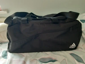Large Black Adidas Gym Duffel Bag - Picture 1 of 10