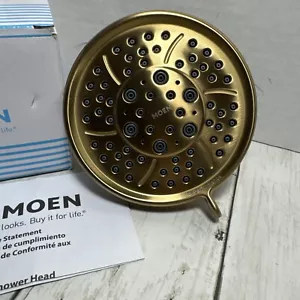Moen ECO-PERFORMANCE 4F Shower Head in Brushed Gold 3638EPBG-01 Open Box - Picture 1 of 7