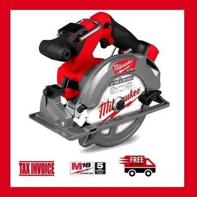 Milwaukee M18FCS552-0 165mm (6.5") Circular Saw  - 5 Year Warranty - M18FCS5520 - image 1 of 2