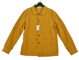 Peter Millar Corduroy Chore Coat Men's M Dijon Jacket Light Soft Touch NWT - Picture 1 of 11