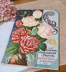 Rare Antique John Lewis Childs 1899 Garden Catalog Book Vegtable Flower By Mail - Picture 1 of 21