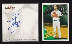 Tyson Ross ( Debut 2010 ) A's SD TEX STL DET SIGNED AUTOGRAPH AUTO 3x5 INDEX COA - Picture 1 of 1